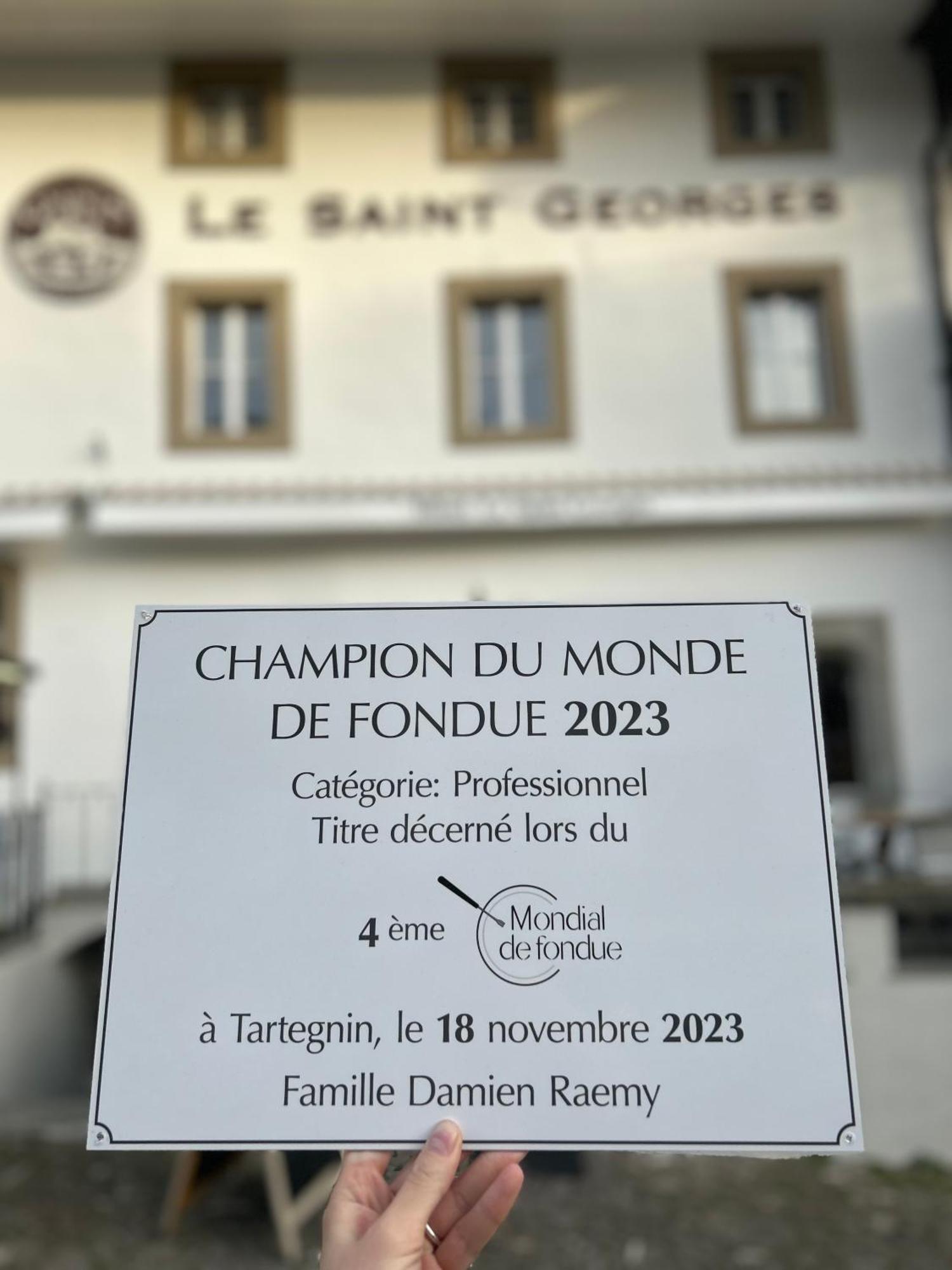 Le Saint Georges Gruyeres Exterior foto
